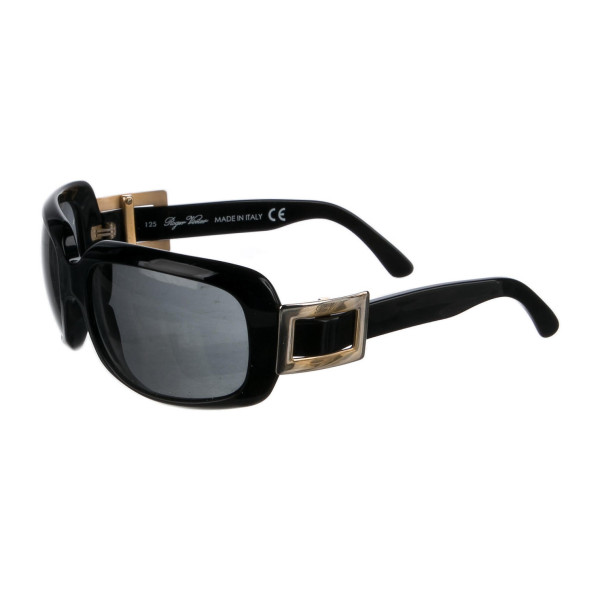 Roger Vivier Oversized Accent Sunglasses