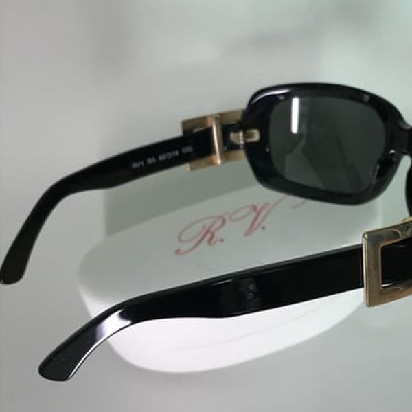 Roger Vivier Oversized Accent Sunglasses