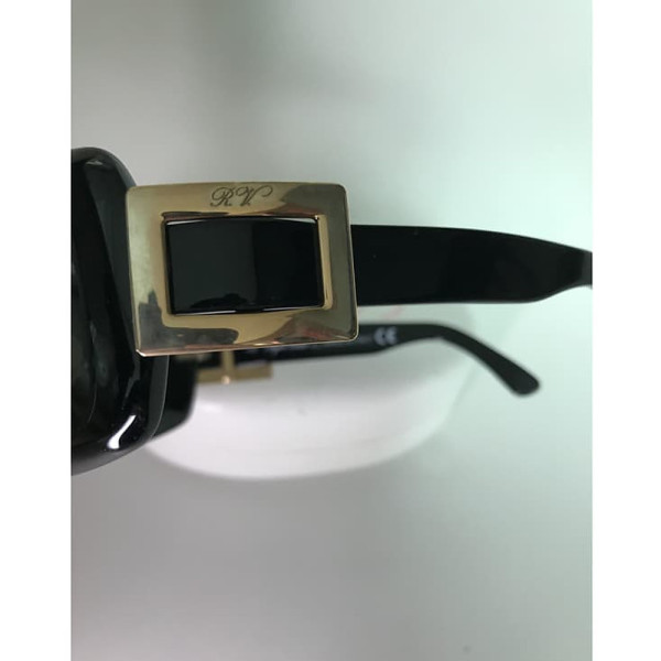 Roger Vivier Oversized Accent Sunglasses