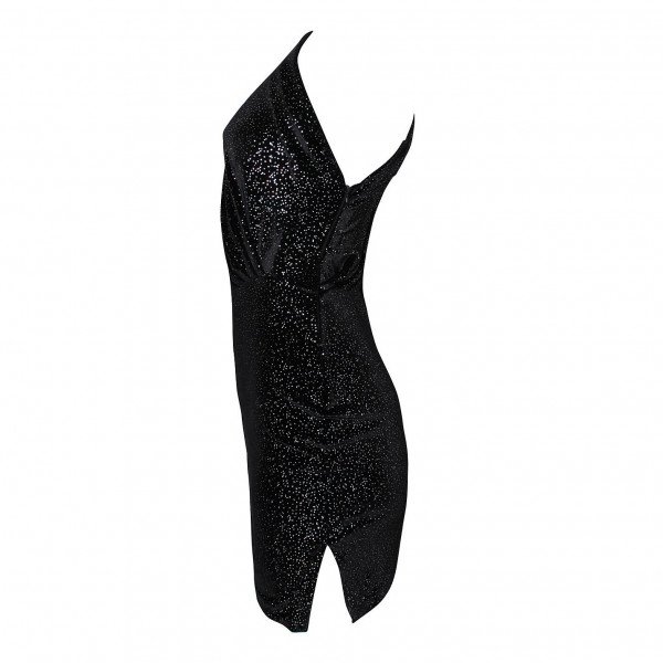 The Attico Velvet One-Shoulder Mini Dress