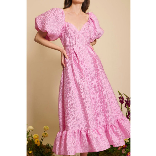 Rent Buy Sister Jane Dream Sweetness Jacquard Maxi Dress