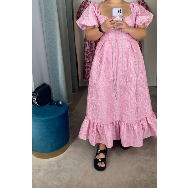 Sister Jane Dream Sweetness Jacquard Maxi Dress