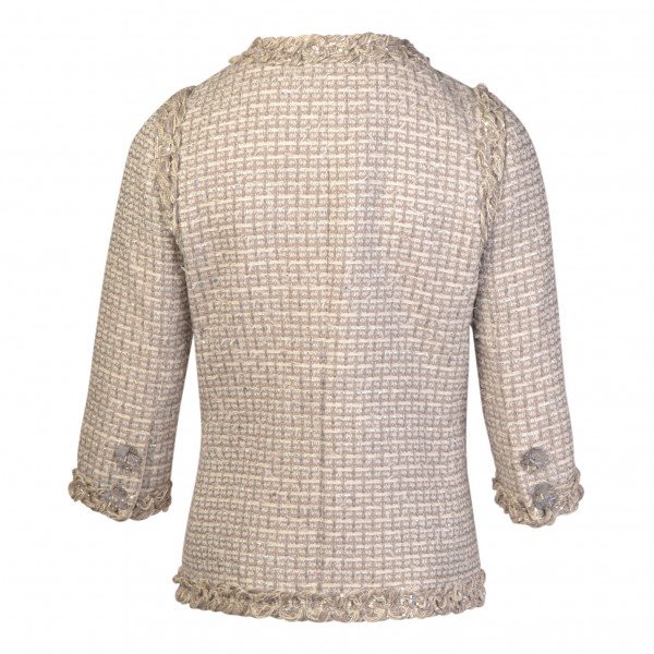 Andrew GN Metallic Tweed Blazer-Jacket