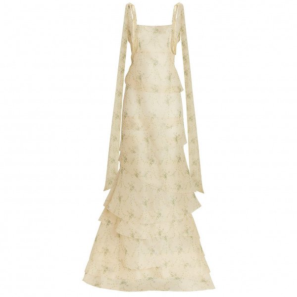 Brock collection olivia floral silk dress 2025