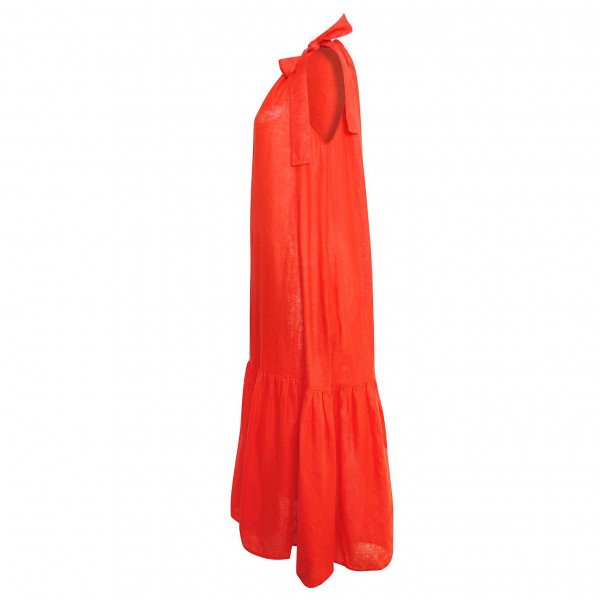 Asceno Linen Maxi Dress