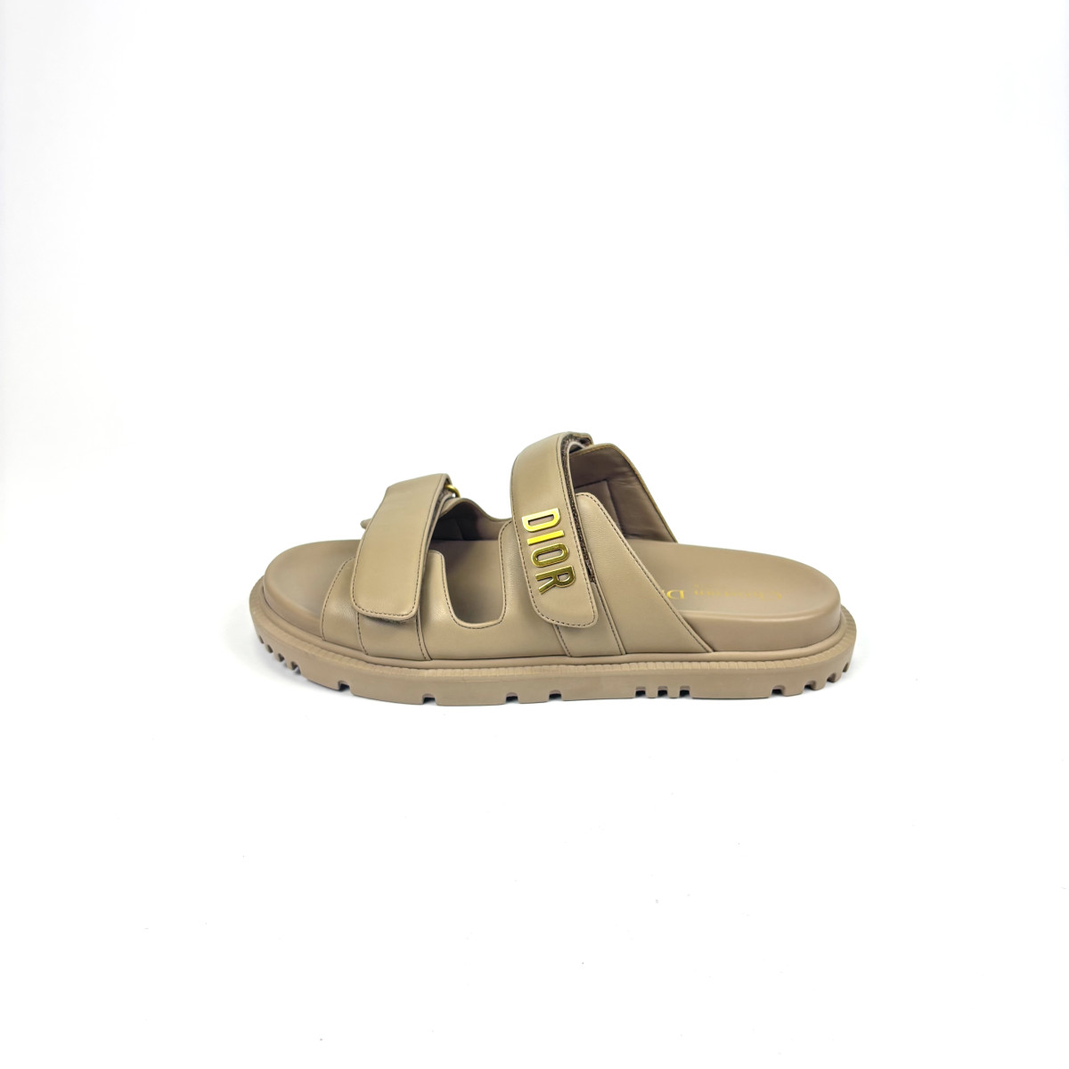 Dior Dway Leather Velcro Sandals