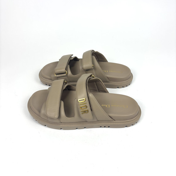 Dior Dway Leather Velcro Sandals