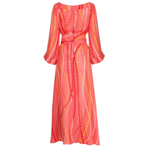 Dhela Abstract Print Maxi Dress