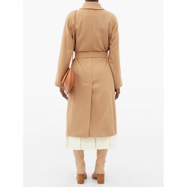 Max Mara Manuela Camel Wrap Coat