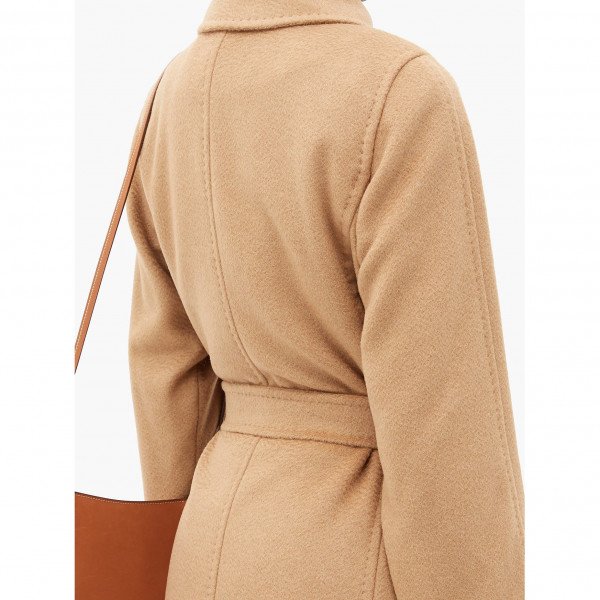 Max Mara Manuela Camel Wrap Coat