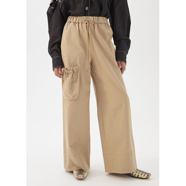 Rejina Pyo Drew Organic Cotton Twill Trousers