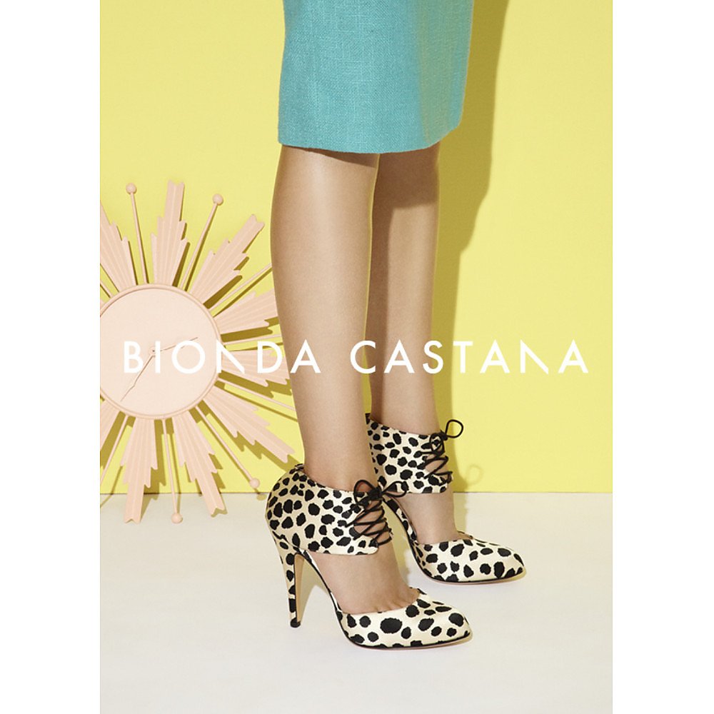 Bionda Castana Molly Leopard Print Heels