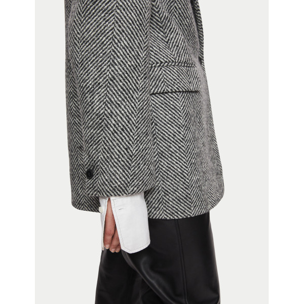 Jigsaw Wool Herringbone Langford Coat