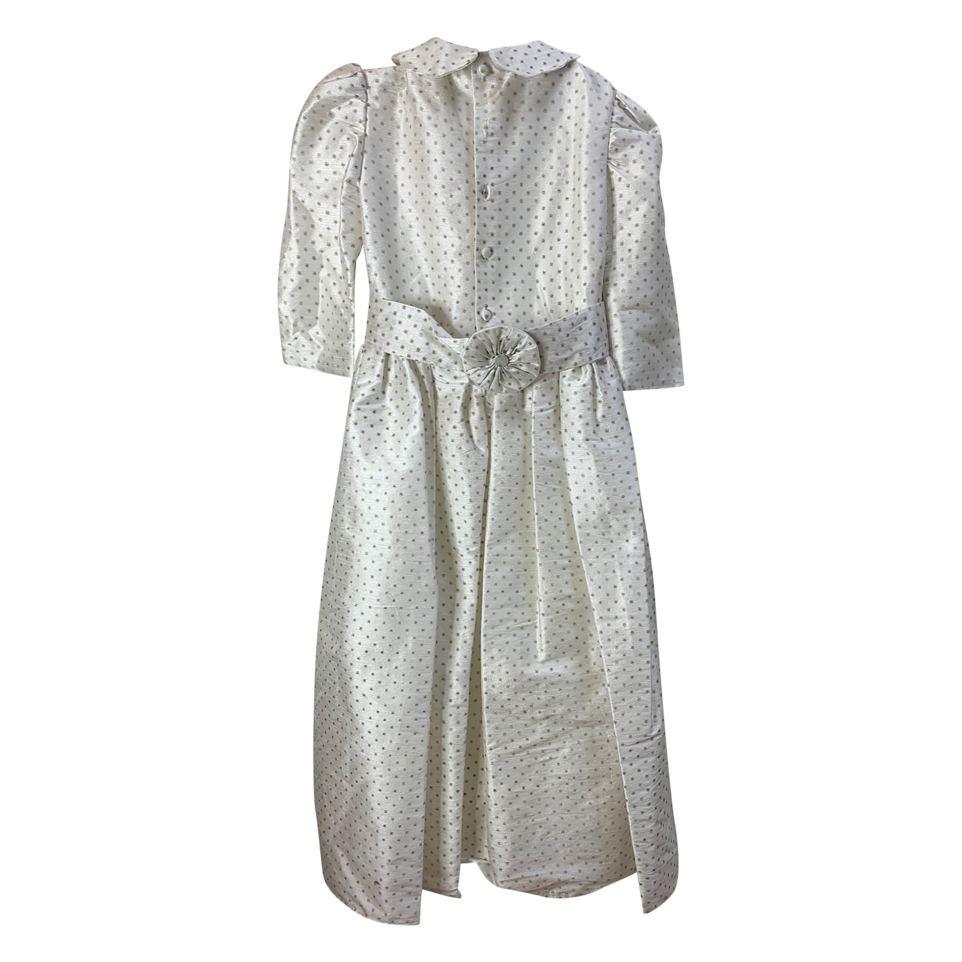 Vintage Silk Star Bridesmaid Dress