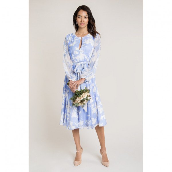 Beulah Nandita Blue Shadow Dress