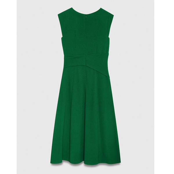 The Fold Clever Crepe Sabine Midi Dress