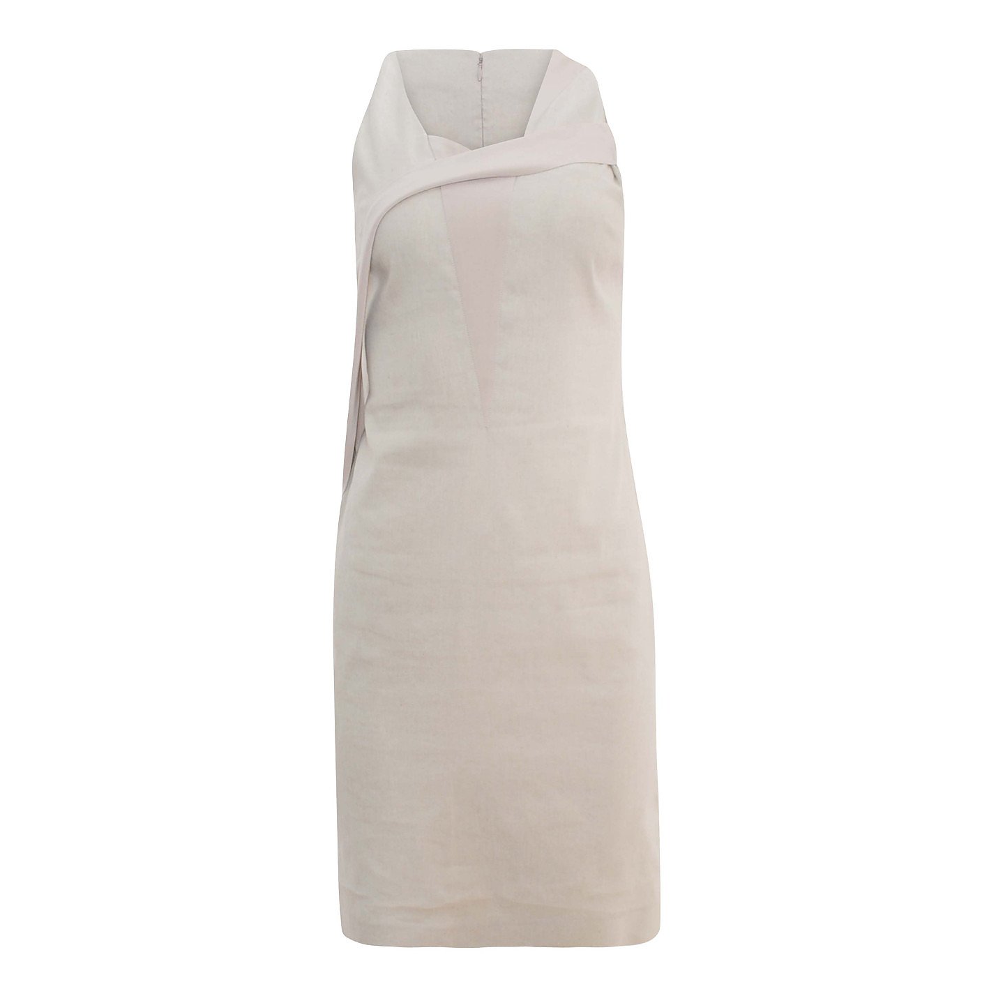 PORTS 1961 Linen Fitted Dress