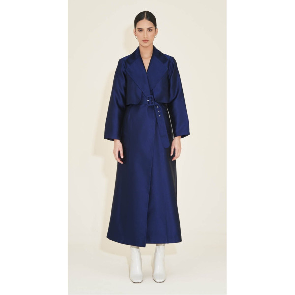 1309 Studios GIA TRENCH COAT NAVY