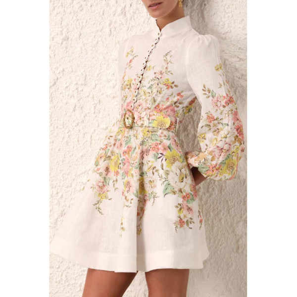 ZIMMERMANN Matchmaker Floral-Print Dress