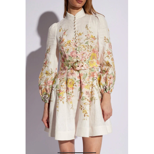 ZIMMERMANN Matchmaker Floral-Print Dress