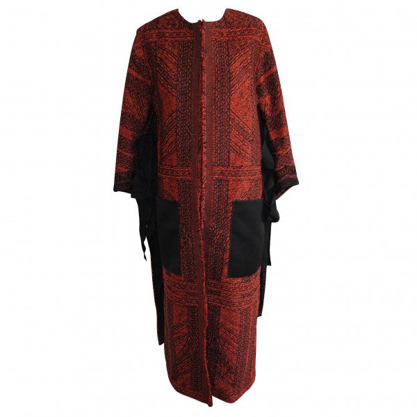 Amanda Wakeley Papaya Tapestry Jacquard Coat