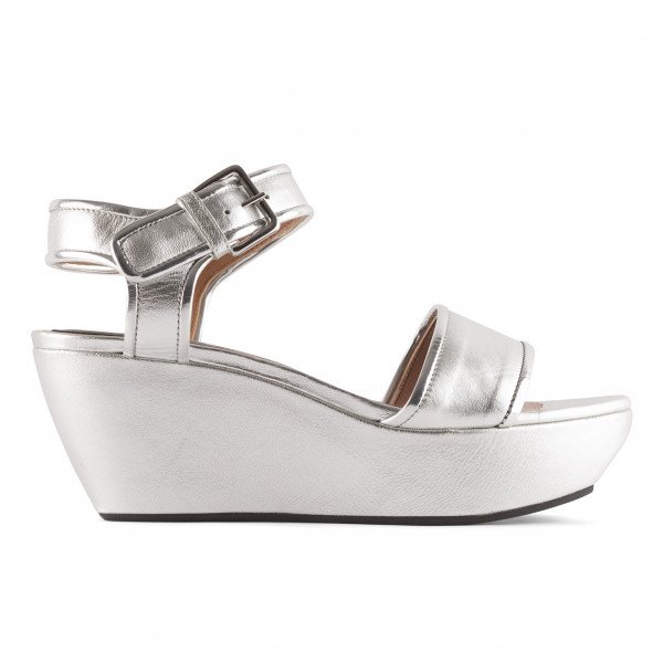 Glamorous espadrille wedge heeled sandals in gold | ASOS