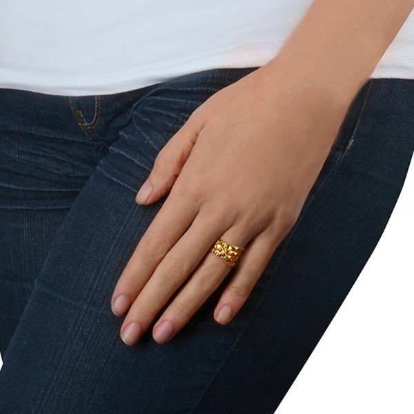 Daisy Knights Molly Stud Wrap Ring