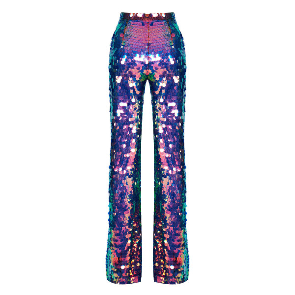 Barrus London Iris Sequin High Waist Palazzo