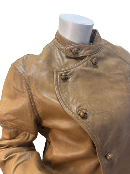 Ralph Lauren Brown Biker Jacket