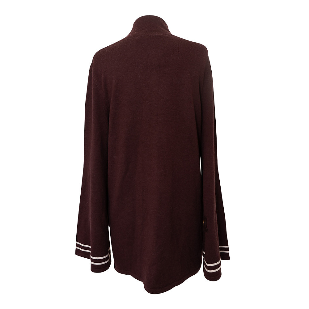 Amanda Wakeley High Neck Embellished-Cuff Sweater