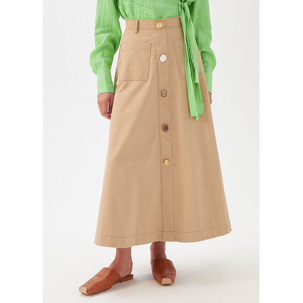 Rejina Pyo Rocco Organic Cotton Twill Skirt
