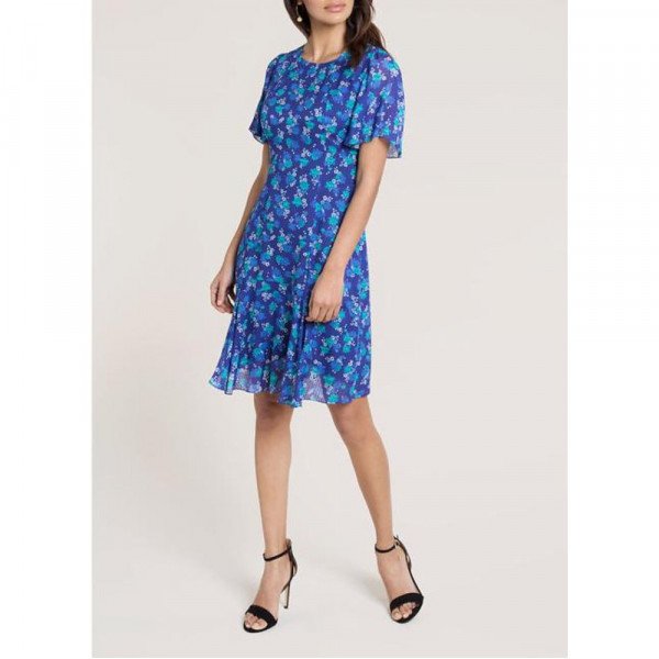 Beulah Lily Lotus Short Dress