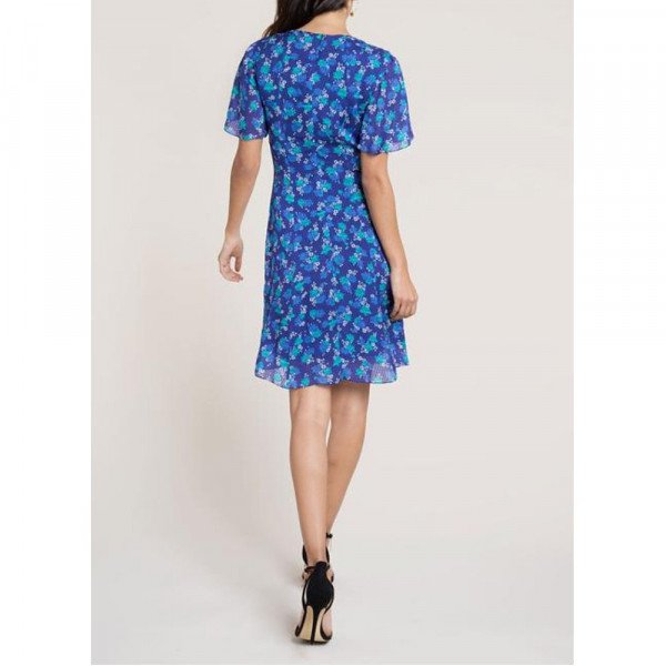 Beulah Lily Lotus Short Dress