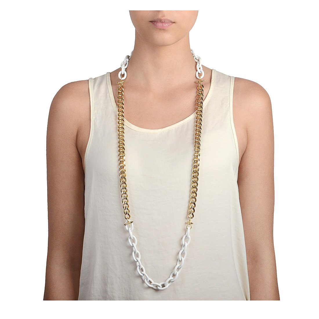 Fenton Lacquered Chain Necklace