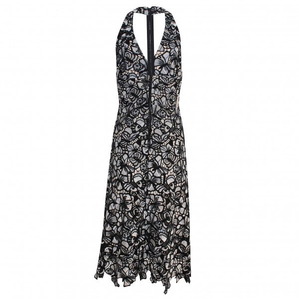 Alice + Olivia Butterfly Crochet Lace Dress