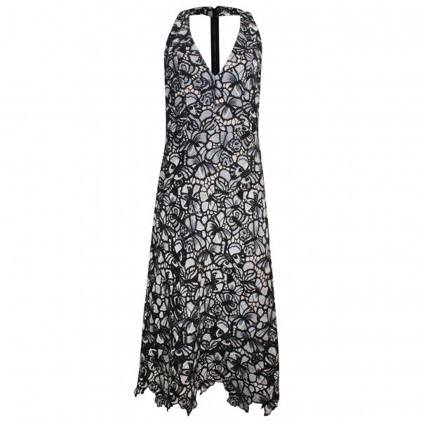 Alice + Olivia Butterfly Crochet Lace Dress
