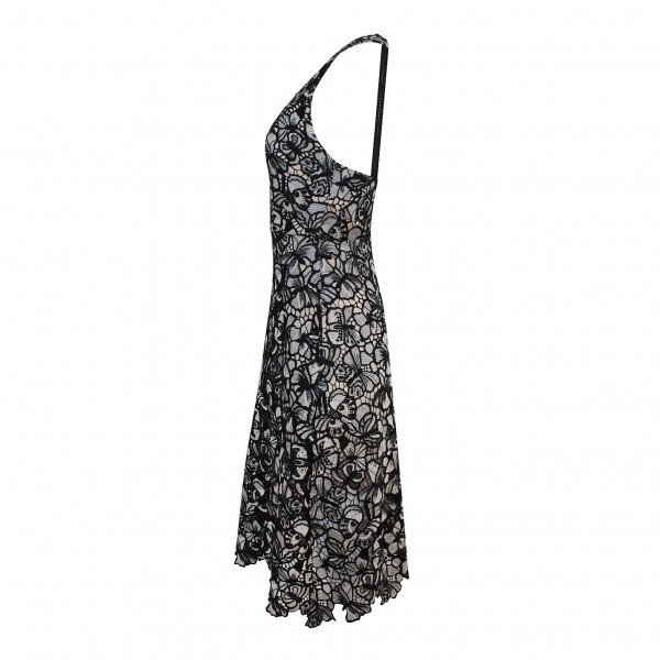 Alice + Olivia Butterfly Crochet Lace Dress