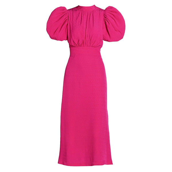 Rent Buy ROTATE Birger Christensen Dawn Puff-Sleeve Dress