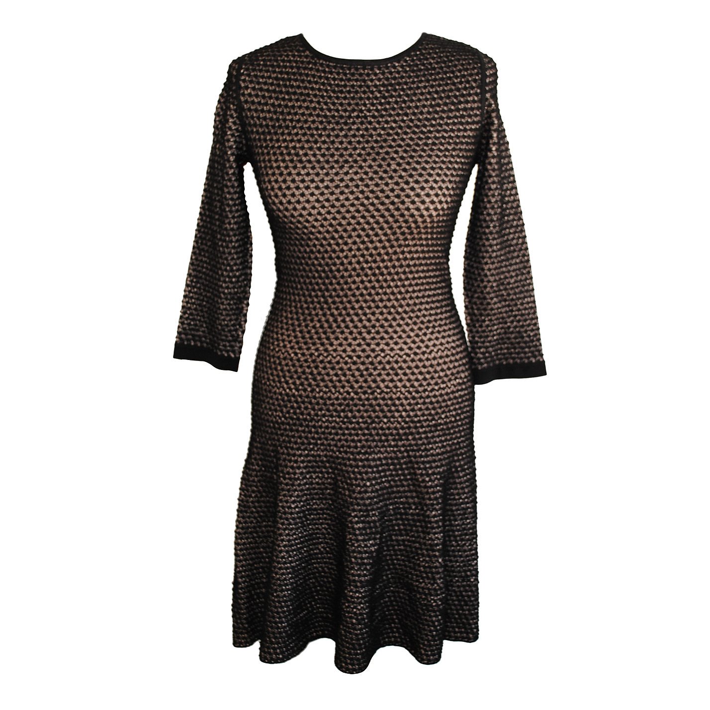 ISSA Open-Knit Dress