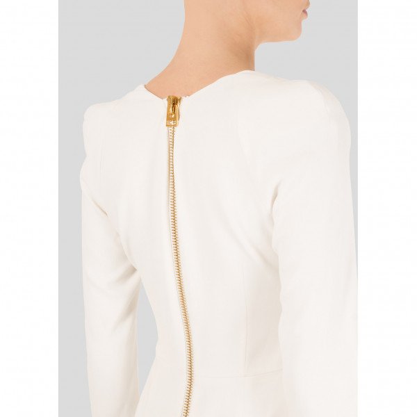 Tom Ford Long Sleeved Statement-Zip Dress
