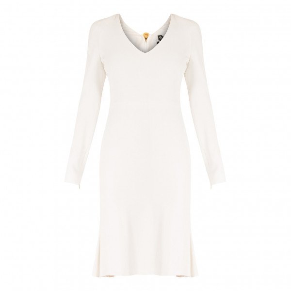 Tom Ford Long Sleeved Statement-Zip Dress