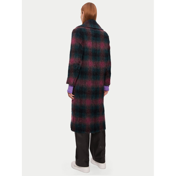 Jigsaw Ombre Check Coat