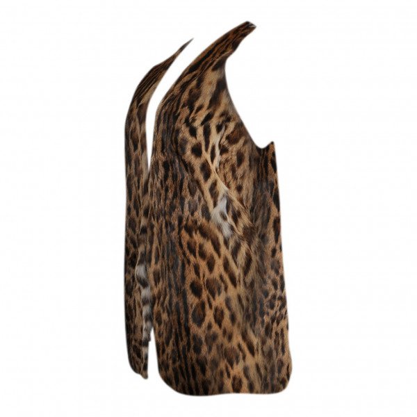 Loewe Faux Fur Leopard Vest