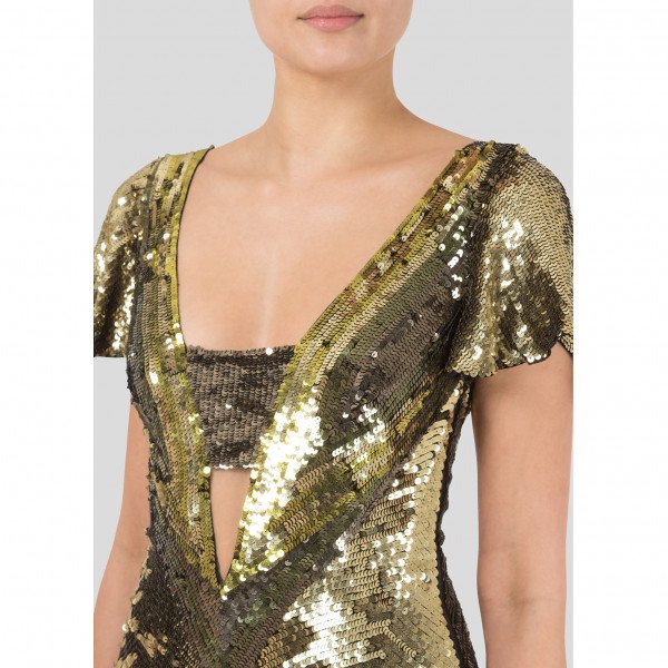 Temperley London Ruth Sequin Gown