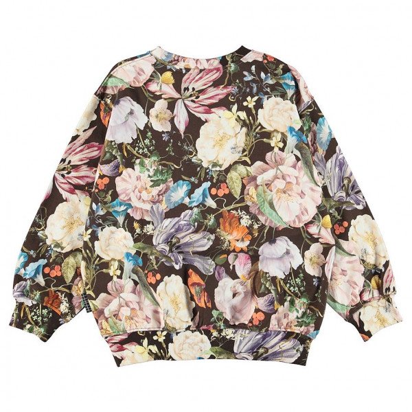 Molo Kids Monti Sweatshirt in Soft Botanical