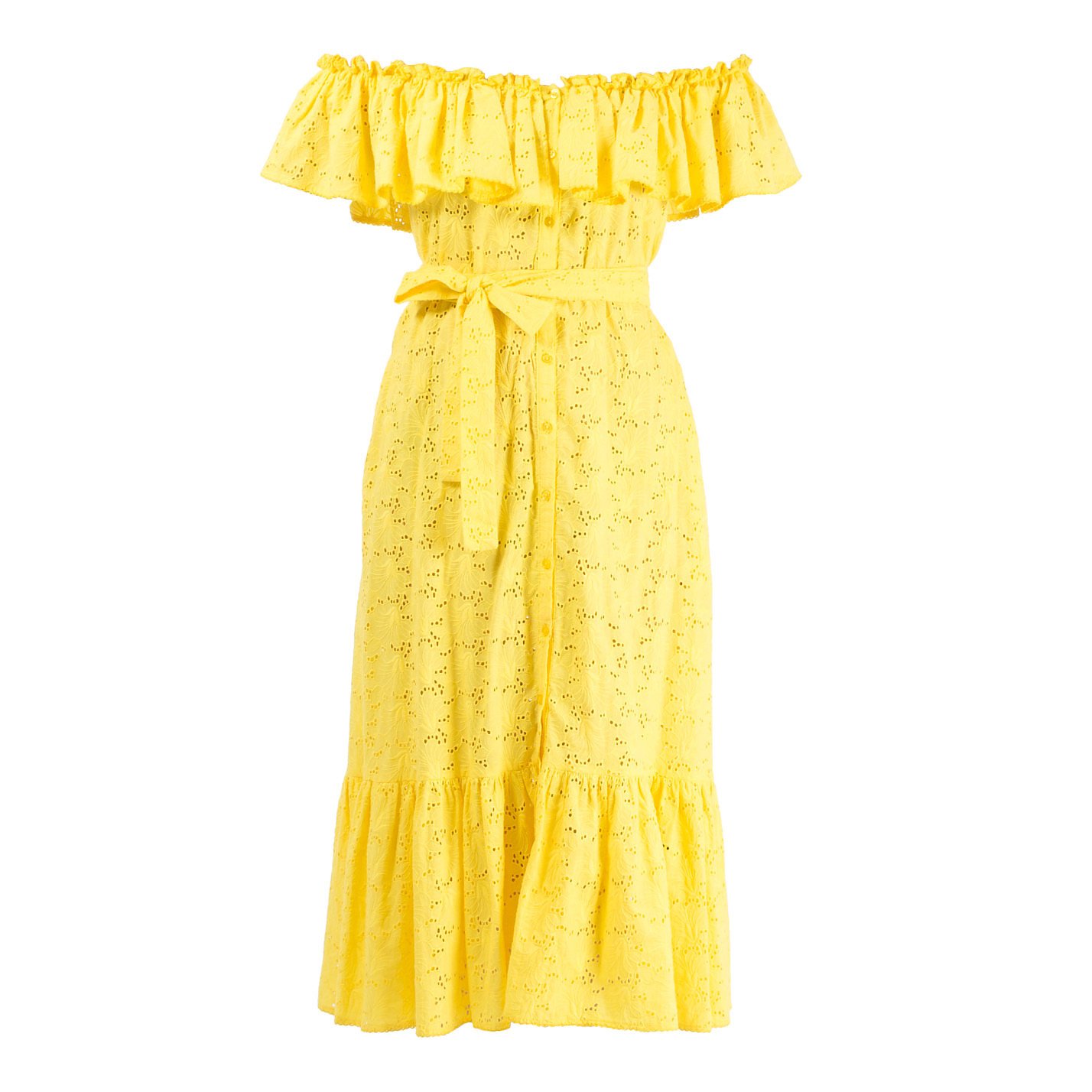 Lisa Marie Fernandez Off Shoulder Sun Dress