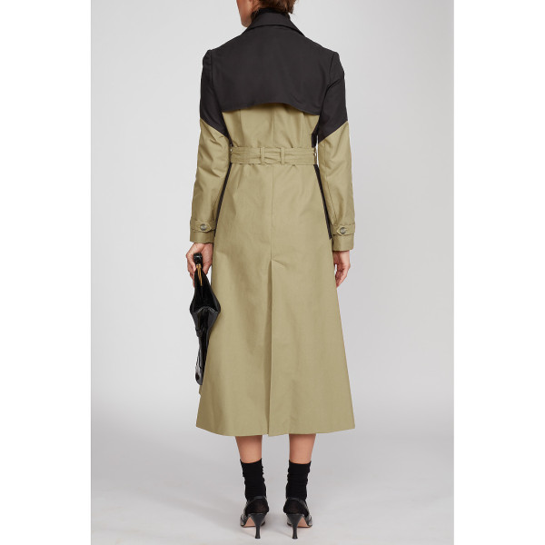 GR LONDON PARIS Double-breasted trench coat | Anna Forca