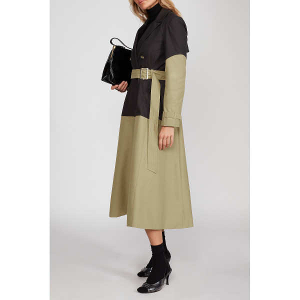 GR LONDON PARIS Double-breasted trench coat | Anna Forca