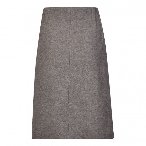 CÉLINE Wrap-Effect Wool Skirt