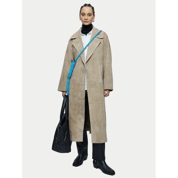 Jigsaw Valor Suede Trench